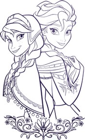 coloriage les princesses d arendel